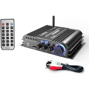 Audioversterker, 4 * 400W 4.1 Mini Hi-Fi Digitale Bluetooth Draadloze Power Amplifier Auto Home Audio Stereo Speakers Bass-versterker