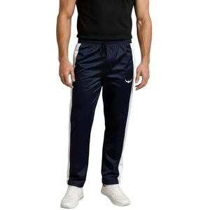 ROCK-IT Apparel trainingsbroek voor heren - stijlvolle en hoge kwaliteit retro stijl trainingsbroek - heren sport jogging fitness lange broek - maten S-3XL - kleuren Navy 3XL