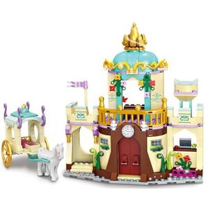 Bouwstenen voor meisjes Prinses kasteel Droomhuis met paleisbaksteenconstructie Speelpakket voor kinderen cadeau 441 stuks