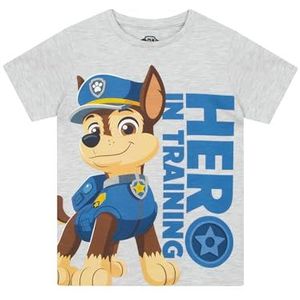 PAW Patrol T-shirt | Chase Jongens T Shirt | Zomertop Voor Jongens | Jongens Tshirts | Grijs 110