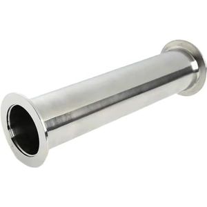 Hygiënische Pijp 4-18 Inch, Buitendiameter 19-51mm, RVS SUS304, Tri-Clamp Fitting, Voor Brouwerij, Zuivel, Dranken, Farma. Spiegelglad Afgewerkt (Klem Niet Inbegrepen)(51 X Ferrule64mm,10 inch)