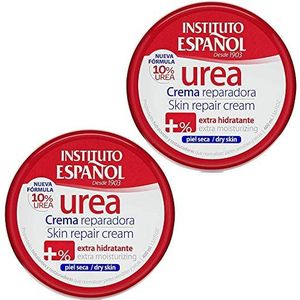 Instituto Espanol Urea Advanced Repair Cream ureum droge huid lichaamscrème gezichtscrème handcrème bodycrème 2x400ml