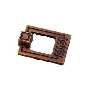 UQMBCEFDQ Chinees brons kledingkast lade handvat antieke koffie schoenenkast deurklink hardware accessoires (maat : domme koffie 6137 groot)