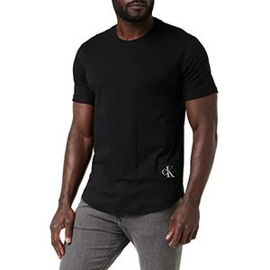 Calvin Klein Jeans Heren korte mouwen gebreide tops, zwart (Ck Black), S