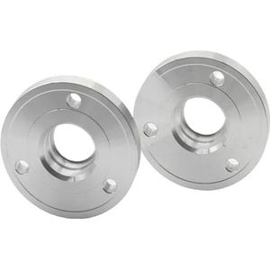 Voor Smart Voor CABRIO (450) Voor CITY-COUPE (450) Voor FORTWO Voor CABRIO 15/20 Mm Lichtmetalen Wielspacer Steek 3-112 CB 57.1 Geschikt Aluminium Spoorverbreders(15mm silver)