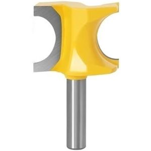 DHRCONPA 1-delige freesset met hardmetalen punt en 8 mm schacht for houtbewerking