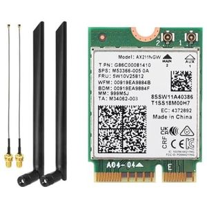 WiFi6E AX211NGW Mini PCI-E Wifi-kaart 5374M Tri-band BT5.3 Draadloze Kaart AX211