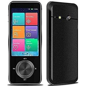 VDLLQYN, 12 talen Offline Vertaler WiFi/Hotspot 43 landenfotovertalingen Touchscreen Zakvertaler Star of Light,Vertaler