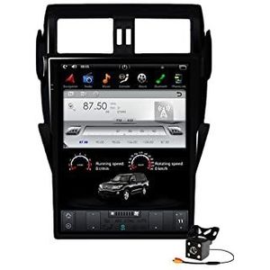 Android 15 autoradio voor PRADO 150 LC150 2014-2017 GPS-navigatie 17"" touchscreen met WiFi 4G DSP Carplay,8core 4+64gb