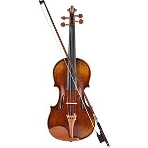 4/4 Vintage Akoestische Viool/Fiddle Handgemaakt Met Case/Bow Riem Voor Beginners Viool