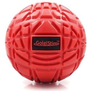 Medium triggerpoint rode massagebal - 3,1 inch harde rubberen therapiebal voor myofasciale massage - diepe weefselmassager voor myofasciale release (ook voor oefeningen en drukpuntherstel)