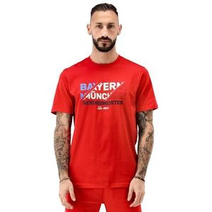 FC Bayern München T-shirt recordmeister heren rood