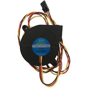 2-Pack Lange Levenslange 3 draden 50x50x15mm DC Fans DC 5 V Cool Blower Fan 5015 Extruder Hotend Cooler Front Hotend Fan voor Prusa i3 MK3 MK3S MK2/2.5 3D Printer