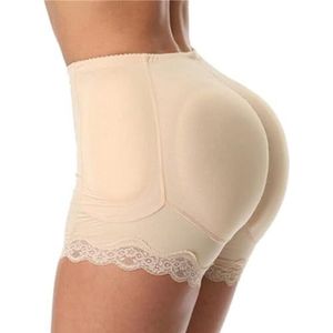 Vrouwen Versterkers Fake Ass Hip Butt Lifter Shapers Control Panties Padded Vermagering Ondergoed Enhancer Hip Pads Pant, Abrikoos, Xl
