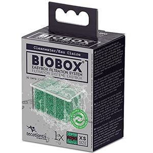 Tecatlantis Easybox Filter Media Cartridge voor MINI Biobox Filters, Reinigingswater, X-Small