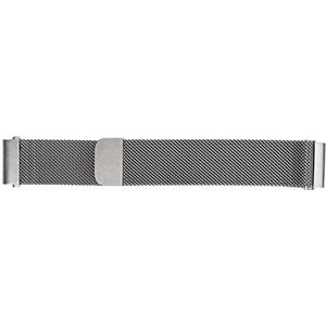 Horlogeband, Ademende Magnetische Horlogeband voor Heren Dames Mode Quick Release Huidvriendelijk Roestbestendig voor Huawei GT2 (Zilver)