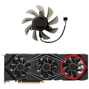 Vervangende ventilator voor GALAX, GeForce, RTX2070, 2080, 2080ti SG Edition grafische kaart(Right fan)