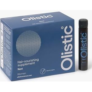 Olistic Dames Next: 28 ampullen voor de behandeling van haaruitval voor vrouwen vanaf 50 jaar, versterkt de haarvezels en helpt haaruitval te voorkomen, natuurlijk, veganistisch en glutenvrij