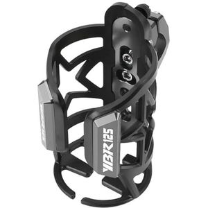Voor YH YBR125 2005-2023 2022 Motorfiets CNC-drankfles Drinkbekerhouder(Grijs)