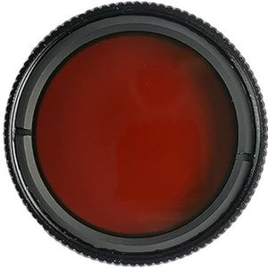 PVS14 Nachtzicht oculairfilter Bruin Paars Oranje Oculairlens Opofferingsvensterbeschermer Cover Geschikt for 30 mm lens (Color : Brown)