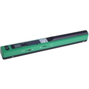 Draagbare scanner HD Hoge snelheid kleuren A4 Document Foto Handheld Scanner, Mini Pocket kleurenscanner, A4 HD-scanner Visueel lesmiddel(Verde)