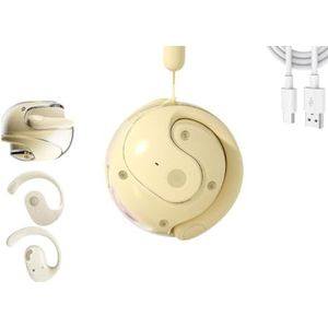 Hy-T26 Pro Taalvertaler Gelijktijdige Vertaling Oordopjes Hoofdtelefoon Draadloze Bluetooth Interpretatie Oortelefoon voor Taalstudenten - Ondersteunt 75 verschillende talen, Bt 5.4, Hifi Stereo Sound