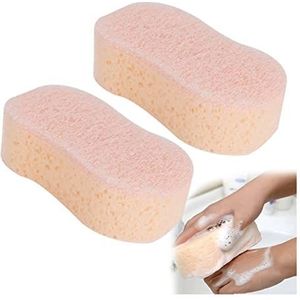 Efolia Aromatherapie Body Spons, Efolia Loofah Aromatherapie Body Spons, Super Dunschiller Body Spons, Zachte Exfoliërende Scrub Dode Huid Remover Spons voor Volwassen Baby (2 stuks)