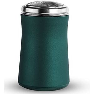 Scheerapparaat Oplaadbare Waterdichte Draadloze Draagbare Badkamer Trimmer Handheld Afneembare Baard Clipper Scheren Diepgroen, Groen, 7x4.1cm, als beschrijving