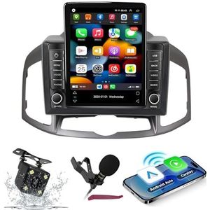Android 14 Autoradio Navi voor C-hevrolet Captiva (2012-2017) 9,7 ""schermradio met draadloze carplay Android Auto GPS Navigatieondersteuning Bluetooth 5.0 HIFI FM 5G-WiFi SWC MIC,M400s