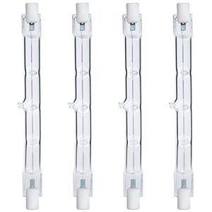 Comyan - R7s J118 - Halogeen Schijnwerper - 118 mm - Dimbaar - Warm Wit - 4Pack