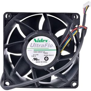 V80E12BHA7-57 8cm fan 8038 80x80x38mm 12V 0.80A 4line air volume server cooling fan