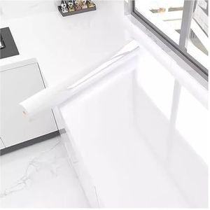 VDLLQYN, Marmer Schil en plak behang meubelstickers, behang verwijderen aanrecht contactpapier ，Zelfklevend behang(Wit,0.72x10m/28.35x393.7in)