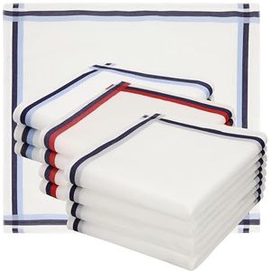 Betz 12 x papieren zak voor homme 40 x 40 cm en 100% katoen, design 2, 40 x 40 cm