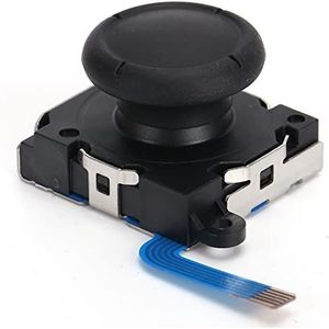3D Analoge Joystick, Vervangende Thumb Stick Sensor Thumbsticks voor Controller en Lite Console(zwart)
