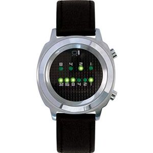 OI The One Digital Zerone Herenhorloge, binair, zwart, ZE102G1