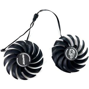 Koelventilatoren 85MM 75MM 4PIN RTX3080 RTX3070 RTX3060Ti Videokaartventilator voor kleurrijke iGame voor GeForce RTX 3080 3070 3060 Ti Ultra GPU(2PCS)