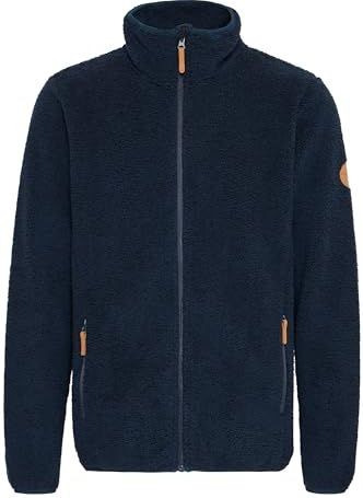 North Bend - NBSteve - Fleecejack - Navy Blazer - Ademend - Verwarmend
