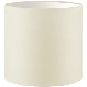 Home Sweet Home Moderne lampenkap Bling | cilinder | 16/16/15cm | Beige | stoffen lampenkap gemaakt van stof | voor E27 lamphouder | RoHS getest | voor wandlamp, tafellamp en hanglamp