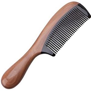 DieffematicSZ kam Wooden Comb, Sandalwood Comb, Massage, Cosmetic Comb With Handle