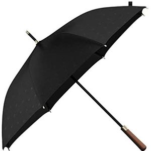Paraplu's Lange Paraplu Dames Heren Omgaan Met Automatische Paraplu's Winddichte 8K Dubbellaagse Golfparaplu Windbestendige Reisparaplu (Color : B)