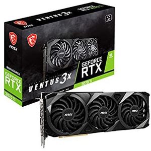 MSI VENTUS RTX 3070 TI 3X 8G OC videokaart NVIDIA GeForce RTX 3070 Ti 8 GB GDDR6X