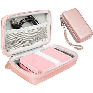 Instant Printer Case voor Kodak Mini 2 HD Wireles, Mini, Gloednieuwe Mini 2 Plus, Step, Step Touch, Smile; HP Tandwiel, Pickit M2, SereneLife 2x3 Instant Porter Printer, Mesh Pocket