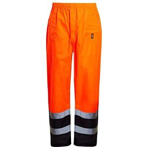 shelikes Mens Waterdichte Regen Hi Vis Veiligheid Over Broek Werk Hoge Viz Zichtbaarheid Broek