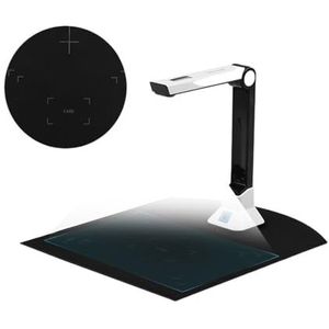 Boek Scannera BK50 draagbare 10 megapixel high-definition boekscanner, A4-documentcamera met opnameformaat for scanner for bestandsherkenning met hoge scansnelheid