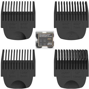 Zylentix Guards for Manscaped 3.0 - Skin-Safe Trimmer Bijlagen, Precision Fit Snijgeleiders Kam Vervanging (4-Pack)