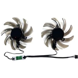 Voor PNY voor GeForce GTX1060 1070ti V2 grafische kaart vervangende ventilator GA91S2U(A pair of fans)