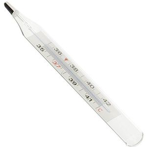 GiMa - 25586 - Klinische Thermometer - Veilig - Nauwkeurig - Milieuvriendelijk - Zonder Kwik