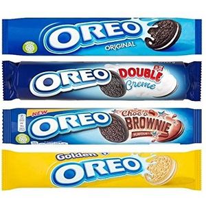 Oreo Biscuits Variety Collection 154-157g (Pack van 4)