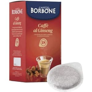 6x Borbone 18 koffiepads met ginseng ESE filterpapier 44 mm koffie
