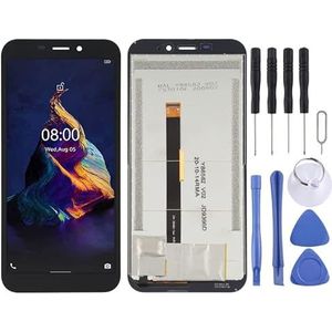 Mobiele telefoonvervangingsaccessoires Origineel LCD -scherm en digitizer volledige montage voor Ulefone x8 Telefoononderdeel